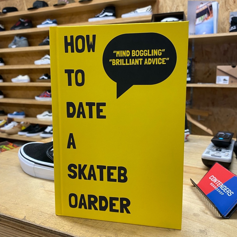 HOW TO DATE A SKATEBOARDER BOOK JOKE HUMOR GIFT NWT